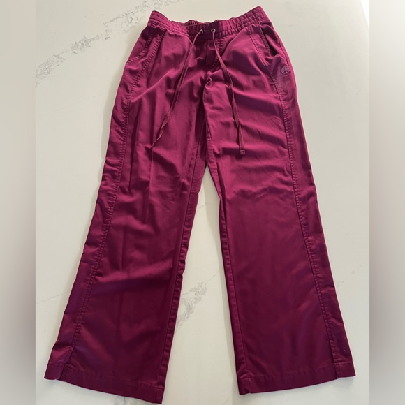 Raspberry Color Scrub Set (Top is XS and pants are PXS) - Picture 4 of 6